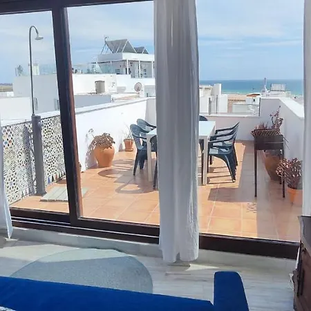 Apartment Atico Duplex Tranquilo Vistas Al Mar Centro De Conil