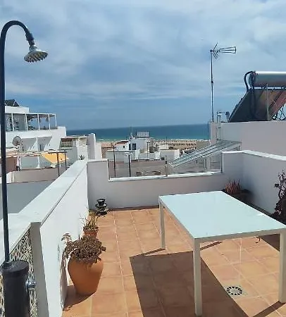 Apartment Atico Duplex Tranquilo Vistas Al Mar Centro De Conil